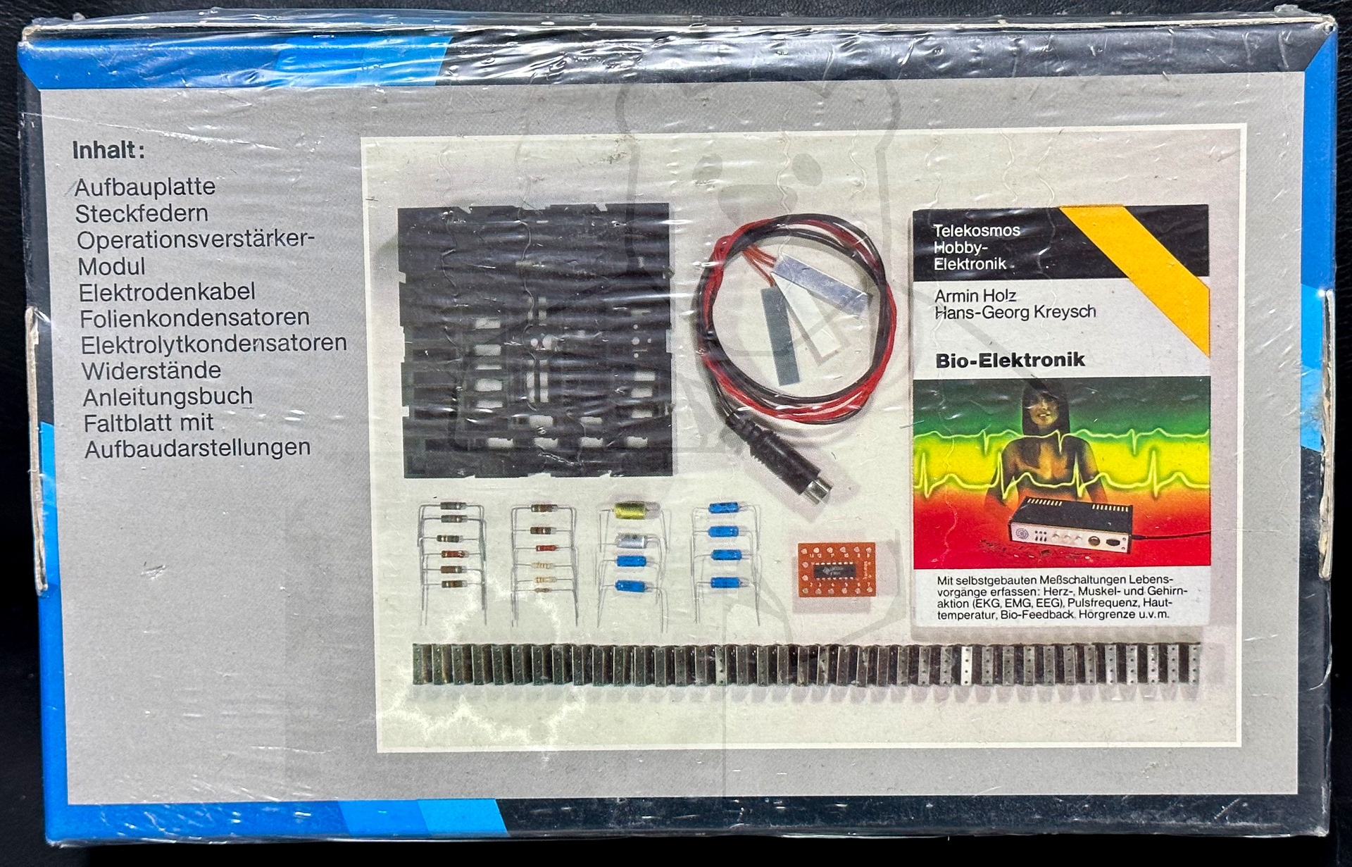 Kosmos Elektronik Labor E204 - Verpackung, Rückseite